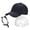 Black, variant on Breathable Impact Protection Hat, Lightweight ABS Fashion Safety Helmet, for Daily Commuting Cycling Outdoor Work