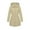 🔥 Khaki, variant on Sentmoon Coats Womens Winter Jacket Cute Gifts for Women Women's Solid Color Long-sleeved Hooded Fashion Padded Jacket Fall and Winter for Outdoor Activities and Hiking