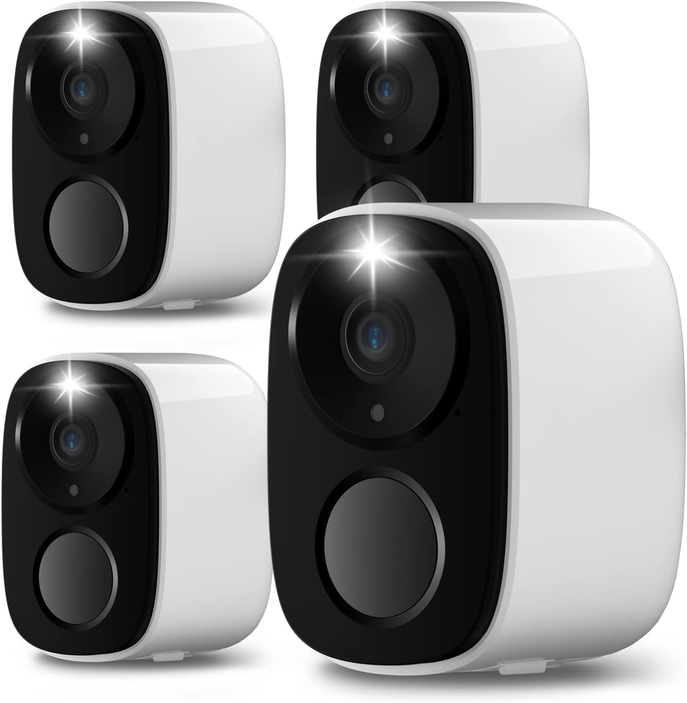 5MP Security Cameras Outdoor Wireless,2560X1920p Battery