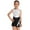 Black, variant on Fldy Kids Girls Cheer Leader Costumes Cheerleading Uniform Shiny Sequins Dance Dress with Shorts Royal Blue 14