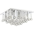 thumbnail image 3 of Quoizel Bordeaux Extra Large Crystal Flush Mount in Polished Chrome, 3 of 5