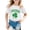 White, variant on Boys Girls St Patricks Day Shirt Toddler Kids Irish Shamrock Clover T-Shirt Short Sleeve Tee Top 1-13 Years(Black,100)