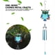 thumbnail image 4 of Viento De Búho Para Exteriores, Campanillas De Viento De Jardín Para Interiores, Exteriores, Árboles, Jardín, Patio, Decoración Del Hogar Yuarrent HA045084-02, 4 of 6