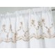 thumbnail image 2 of Panel de cortina simple Olivia Gray Bordado Fleur 54 x 84 pulg Color topo, 2 of 2