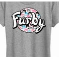 thumbnail image 3 of Furby - Furby Logo Circle - Women's Short Sleeve Graphic T-Shirt, 3 of 5