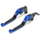 thumbnail image 2 of 2pcs Motorcycle Brake Clutch Levers Adjustable CNC Aluminium Alloy Replacement for YAMAHA XJ6 DIVERSION 2009?2015Blue, 2 of 5