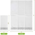 thumbnail image 3 of [100 Pack] Disposable Bathroom Napkins Single-use Guest Towels Soft And Absorbent Linen-feel Paper Hand Towels For Kitchen Parties Weddings Dinne, 3 of 5