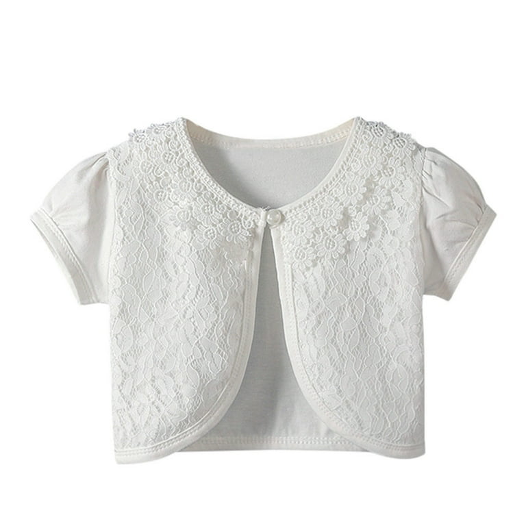 Baby white shop bolero cardigan