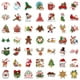 thumbnail image 3 of Elemento Navideño Diy Pegatina Decorativa No Repetitiva Pegatinas Impermeables Decoración Para Maletas Ordenadores Portátiles 100 Unids/Set Serendint HA038635-00, 3 of 6
