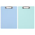 thumbnail image 1 of 2pcs Plastic Clipboards A4 Clipboards For Office Writing Clipboards Students Stationery, 1 of 2
