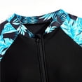 thumbnail image 6 of Little Girls Swim Suits 6-7 Girls Rash Guard Swimsuit 2-Pieces Short Sleeve Bathing Suit Rashguard Summer Beach Swimwear Sets, 6 of 9