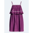thumbnail image 6 of Scoop Women’s Flowy Cotton Mini Dress with Lace Trim, Sizes XS-XXL, 6 of 6
