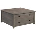 thumbnail image 1 of Pemberly Row Table Basse de Rangement en Bois à 2 Tiroirs en Chêne Mystique, 1 of 13