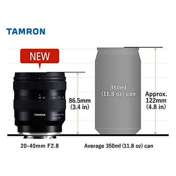 Tamron 20-40mm f/2.8 Di III VXD Lens for Sony E-Mount Full Tamron 20-40mm f/2.8 Di III VXD Lens for Sony E-Mount Full