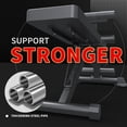 thumbnail image 3 of Adjustable Weight Bench, Exercise Dumbbells Bench for Full Body Workout,Foldable Workout Bench for Home Gym Maximum Weight 660 Lbs, 3 of 8