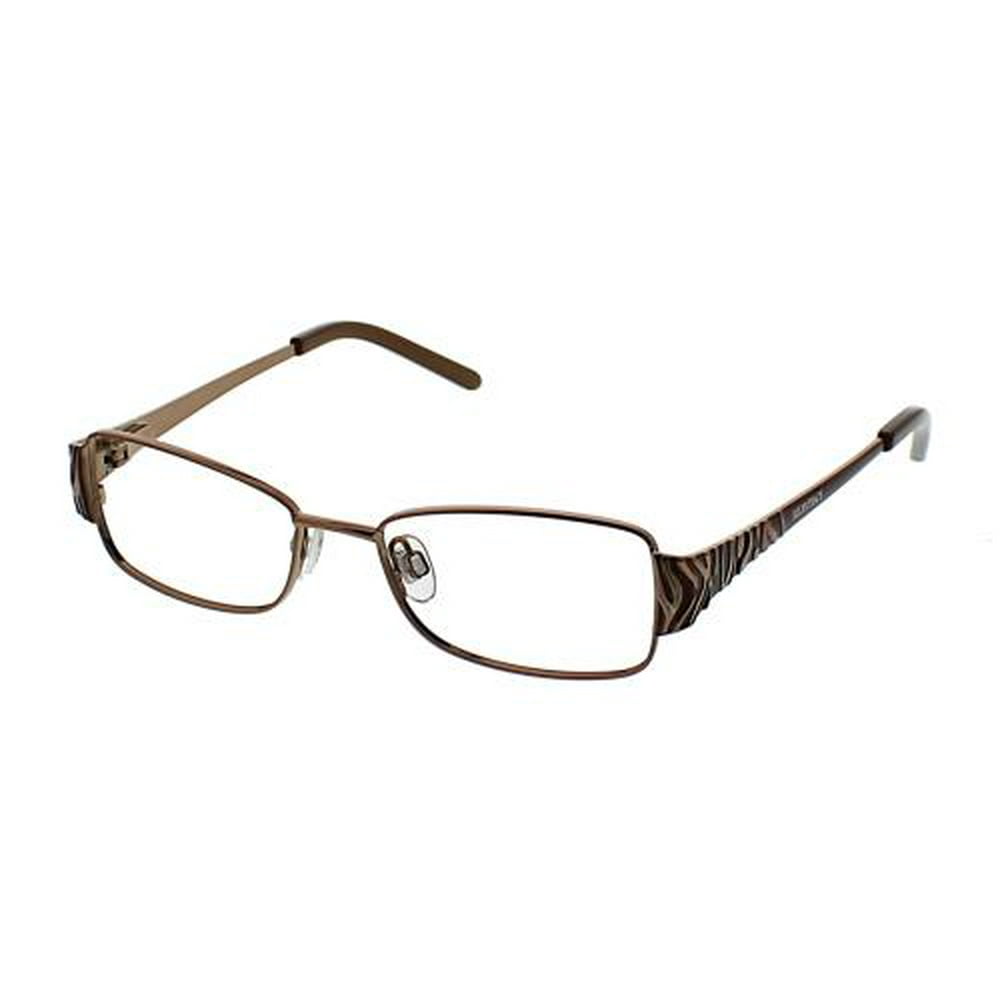 ELLEN TRACY Eyeglasses SYDNEY Coffee 47MM