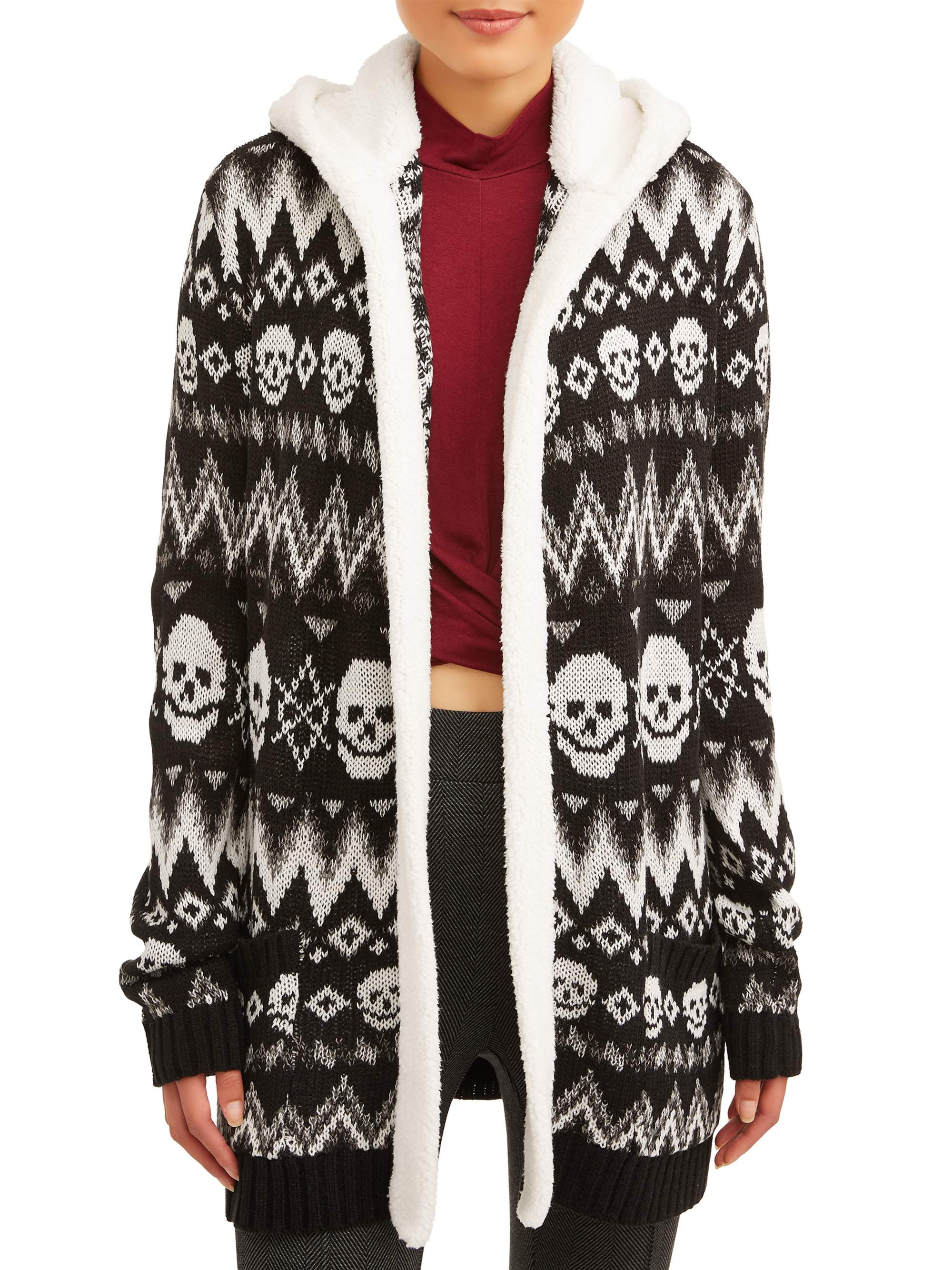 walmart hooded cardigan