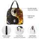thumbnail image 4 of Fotbe Yin Yang Bolsa Térmica con Estampado y Forro de Aluminio Grueso Bolsa de Almuerzo con Bolsillo Frontal para Hombres y Mujeres, Ideal para Trabajo, Escuela, 4 of 8