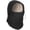 Black, variant on Xfvqtps Womens Full Face Mask Plush Lining Solid Color Adjustable Drawstring Balaclava Breathable Outdoor Thickened Cycling Motorcycle Ski Winter Leather Hooded Hat Black
