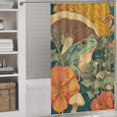 thumbnail image 3 of Cute Witch Frog Shower Curtain , Enchanted Forest Scenic Bathroom Decor Sets, Waterproof Fabric with Hooks, 3 of 7