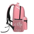 thumbnail image 3 of Easygdp Happy Mother's Day Mochila Ergonómica Versátil para Laptop - Múltiples Bolsillos, Correas Ajustables, Unisex para Escuela, Viajes y Actividades al Aire Libre-One Size, 3 of 5