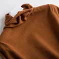 thumbnail image 1 of Suéter de mujer Otoño Invierno Cálido Cuello alto Camisas de botones Moda coreana Jerseys de manga larga Encaje Casual Prendas de punto, 1 of 5