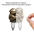 thumbnail image 3 of BZPIZ Outdoors Decorations Flash Deals Animal Decorative Garden Stakes Sloth Stakes Decorative Outdoor Animal Sculptures Shaped Yard Stake Decorative Garden Stakes for Yard Decor and Lawn Ornaments, 3 of 3