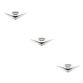 thumbnail image 1 of fastboy V8 Emblem Decal Durable And Easy To Install Car Sticker Cool Style Zinc Alloy Accessories For Car Sticker Emblem V6锛歋ilver 3Set, 1 of 6
