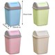 thumbnail image 2 of Cubo de basura clasificado Billuyoard con tapa abatible de plástico 10L Rosa, 2 of 6