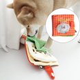 thumbnail image 3 of Juguete para perros Salvador dispensador de golosinas chillona rompecabezas IQ pelota interactiva rojo, 3 of 10