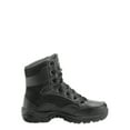 interceptor men's guard zippered ankle high work boots