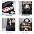 thumbnail image 3 of Balery Urban Bear With Headphones Mochila ligera para hombre y mujer: duradera e impermeable, ideal para la escuela, el trabajo, viajes y uso diario., 3 of 7