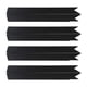 thumbnail image 5 of 4x Clips de conector herramientas de jardinería de 90 grados negro 10,2 "de altura borde de paisajismo estacas de Metal para valla jardín borde al, 5 of 8