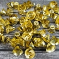 thumbnail image 5 of , Mini Gold Liberty Jingle Bells for Craft Making Wind Chimes and Favor Decorating (60 Pack, 26 mm/1 inch), 5 of 5