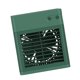 thumbnail image 1 of Inteprter Ventilador de escritorio de refrigeración portátil, aire acondicionado, Mini enfriador de aire de agua, humidificador recargable por USB para Electrodomésticos Verde Inteprter HA004078-02B, 1 of 1