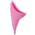 thumbnail image 2 of Orinal femenino para orinar de pie para mujer, plegable, para viajes al aire libre, orinal de emergencia para inodoro para mujer embarazada, embudo portátil en cuclillas para orinar Rojo Verde Cocina, Decoración y Otros, 2 of 5