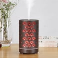 thumbnail image 3 of Vaidha Wood Grain Aroma Diffuser 200ml Colorful Night Light Atomizing Humidifier, 3 of 7