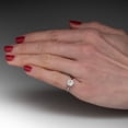 thumbnail image 5 of Moissanite Wedding Ring 925 Sterling Silver Ring Solitaire Moissanite Engagement Ring April Birthstone Ring, 5 of 5