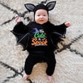 thumbnail image 2 of Felwors Boys Girls Cartoon Prints Romper Infant Jumpsuits Hat Outfits, 2 of 9