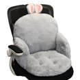 thumbnail image 1 of Cojín de dibujos animados encantador, cojín para silla, almohada para la cintura, cojín para la espalda, peluche grueso, cangrejo morado, 1 of 5