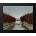 thumbnail image 2 of Rousseau, Henri 24x20 Black Modern Framed Museum Art Print Titled - Le canal 1905, 2 of 5