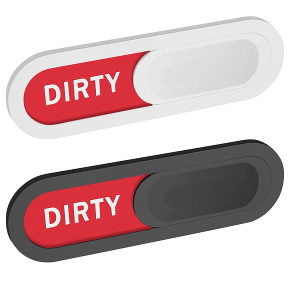 Mini Dishwasher Magnet Clean Dirty Sign Zinc Alloy Dirty Clean Dishwasher Magnet Easy to Use Flexible Dishwasher Magnet Sign Easy to Install Remove Dishwasher Magnet for Fridges