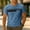 01 Blue, variant on Awdenio Tshirts Shirts for Men Casual T-Shirt Short Sleeve Regular Fit Crewneck Tee Summer Graphic Tops with Pocket