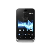 Sony Mobile Sony XPERIA tipo dual 2.90 GB Smartphone, 3.2" LCD480 x 320, Android 4.0 Ice Cream Sandwich, 3G, Silver