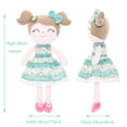 thumbnail image 2 of Gloveleya Baby Girl Gifts Soft First Baby Doll Plush Dolls Verde 16 "" con caja de regalo, 2 of 5