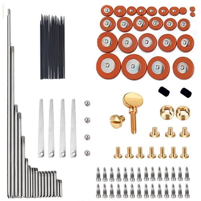 Tornillos para varillas de tenor alto, accesorios para almohadillas de cuero y lengüetas, herramientas de reparación