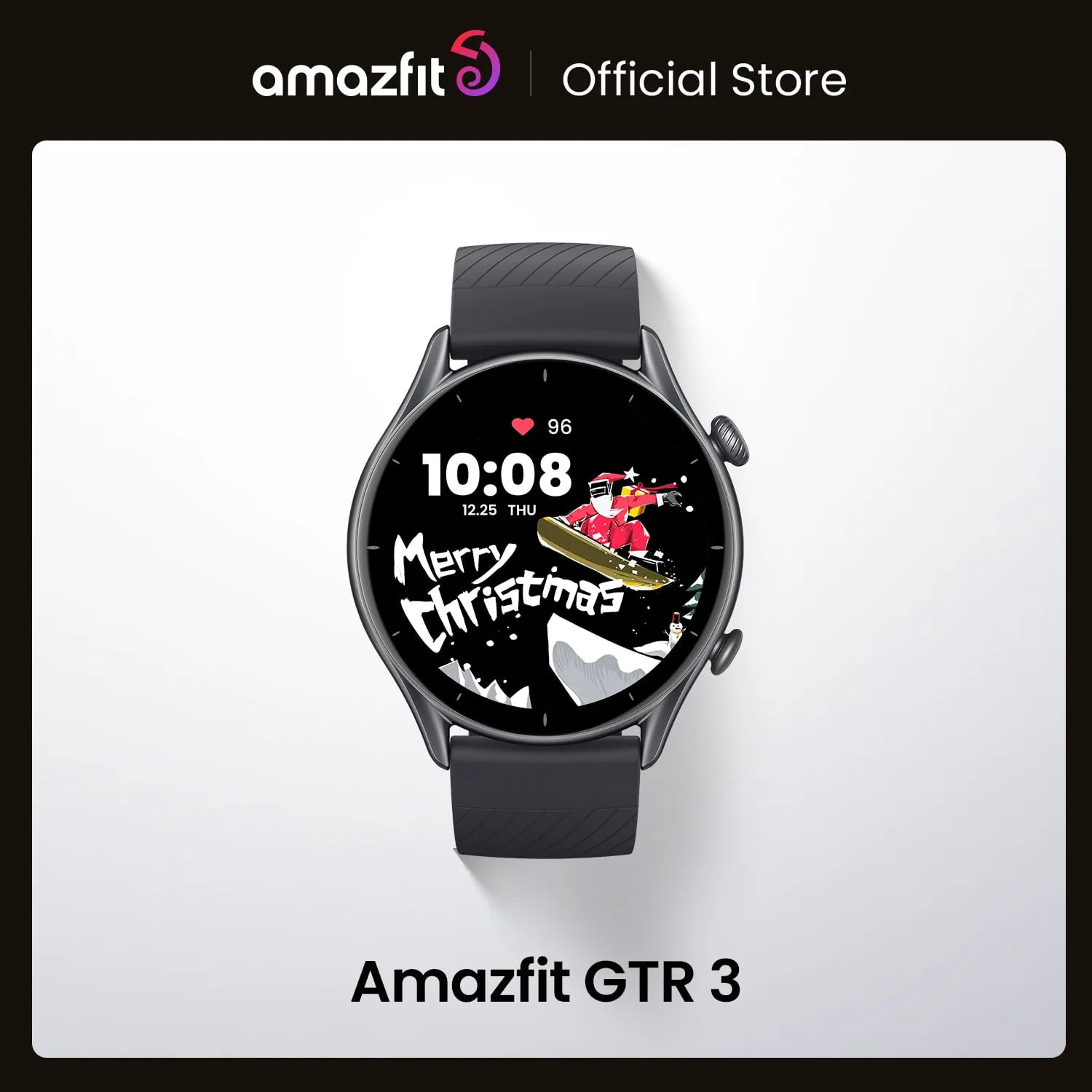 Senbaida Global Version Gtr 3 Gtr3 Gtr 3 Smartwatch 1.39 Amoled Display Zepp Os Alexa Built In Gps Smart Watch For Android Ios Thunder Black 0 Amazfi