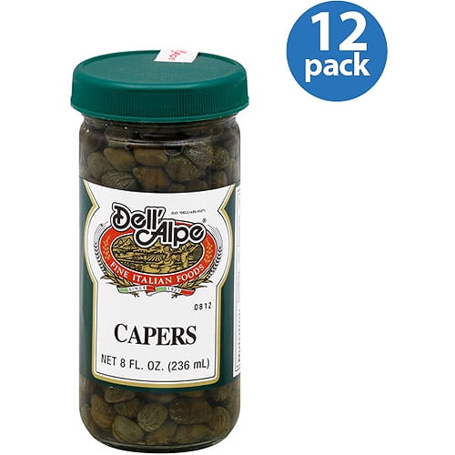 Dell' Alpe Capers, 8 fl oz (Pack of 12) by Generic