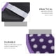 thumbnail image 2 of Funda de inodoro lavable y cálida con cintas autoadhesivas de velcro (morado), 2 of 6