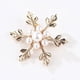 thumbnail image 1 of Broche de flores con diamantes de imitación y cisne de perla de moda japonesa y coreana, accesorio femenino, 1 of 6